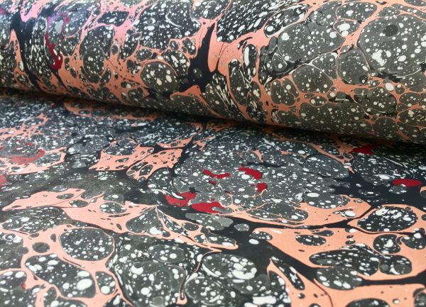 Stormont rastas || Stormont marbled paper pattern || Ausra Lazauskiene