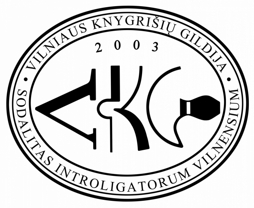 Vilniaus knygrišių gildija logo